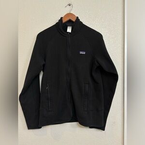 Patagonia Black Full-Zip Fleece Jacket | Y2K Gorpcore Outdoor Essential 2014